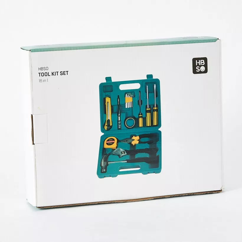 16 in 1 Tool kit with Box