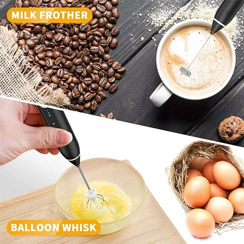 2 in 1 Electric Rechargeable Coffee Beater