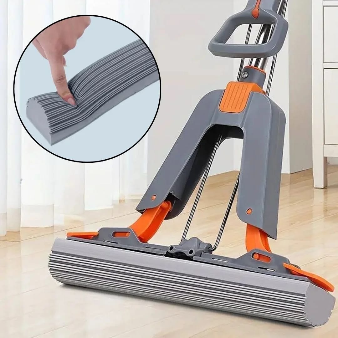 Auto water V-shaped Sponge Mop for Floor Tiles Absorbent Mop