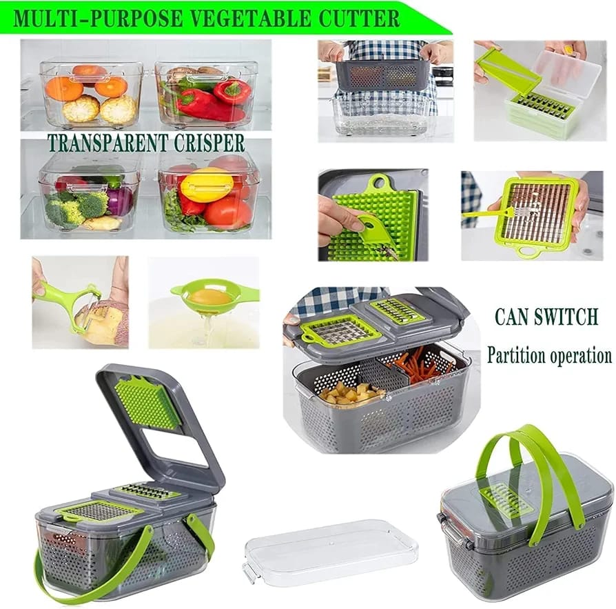 Multifunctional Vegetable Cutter & Slicer