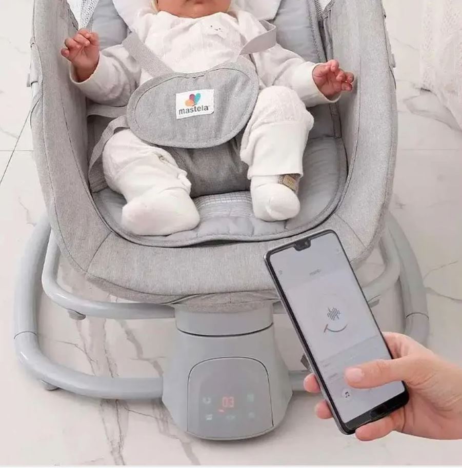 Mastela 4 in 1 Baby Multifuntional Bassinet Swing With Tray