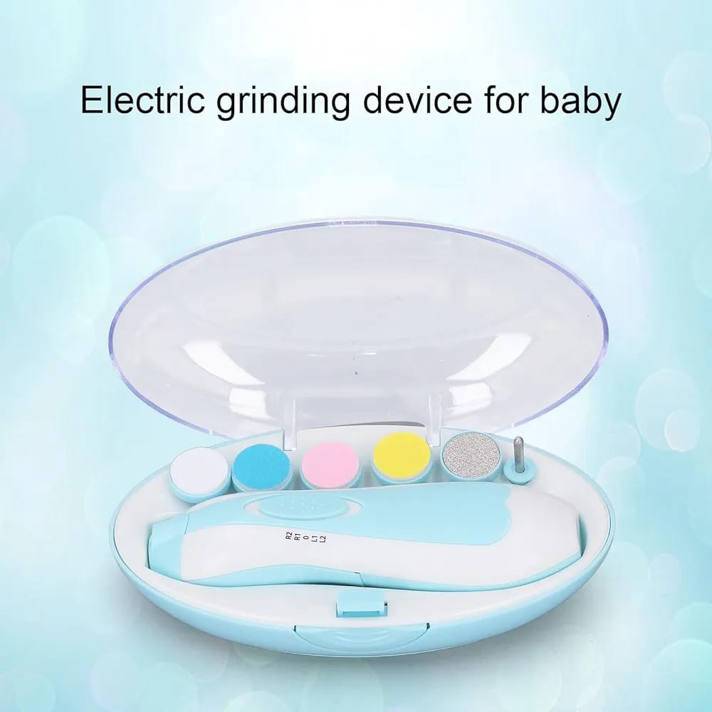 6 in 1 Baby Nail Trimmer Portable Electric Baby Manicure Pedicure Nail Clippers