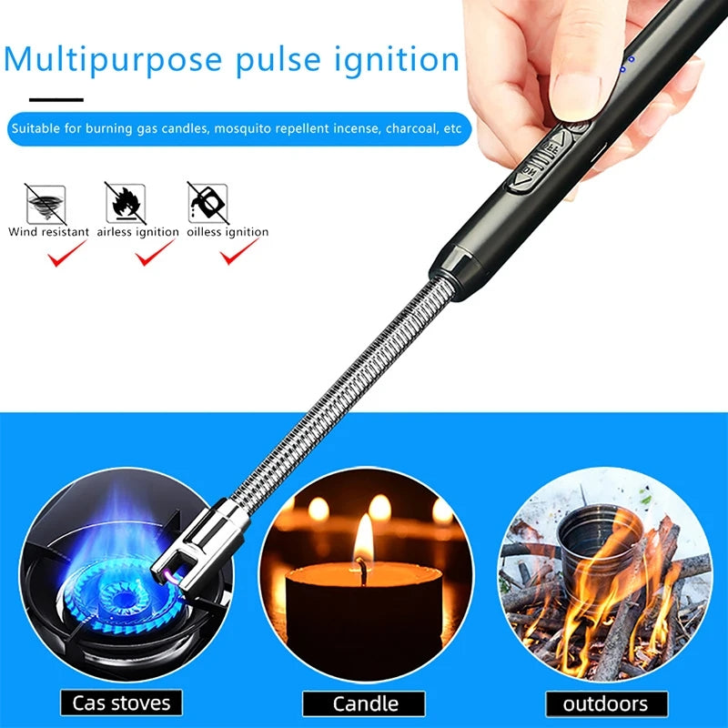 Rechargeable Electric USB Lighter Arc Lighter