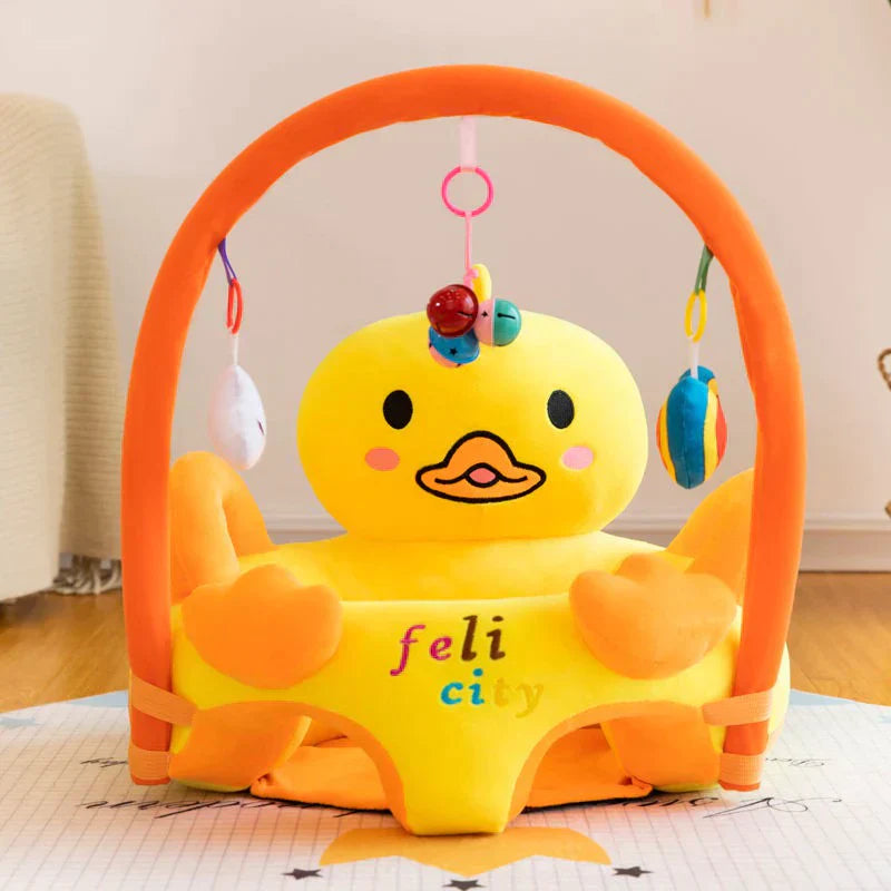 ANIMALS FACES SEAT WITH TOY BAR