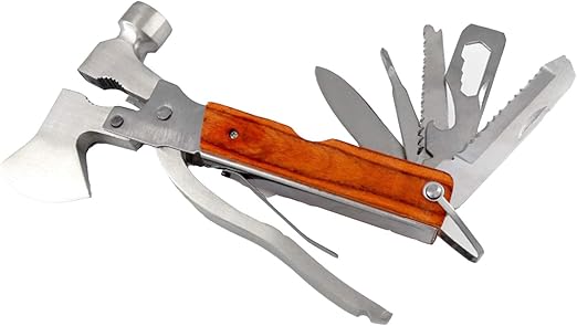 15 in 1 Multifunction Claw Hammer and Plier, Screw drivers, knives, Perfect of Everyday use.