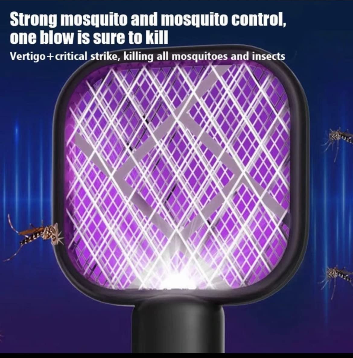 2-in-1 Killer Lamp & Bug Zapper – Portable & Safe