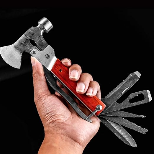 15 in 1 Multifunction Claw Hammer and Plier, Screw drivers, knives, Perfect of Everyday use.