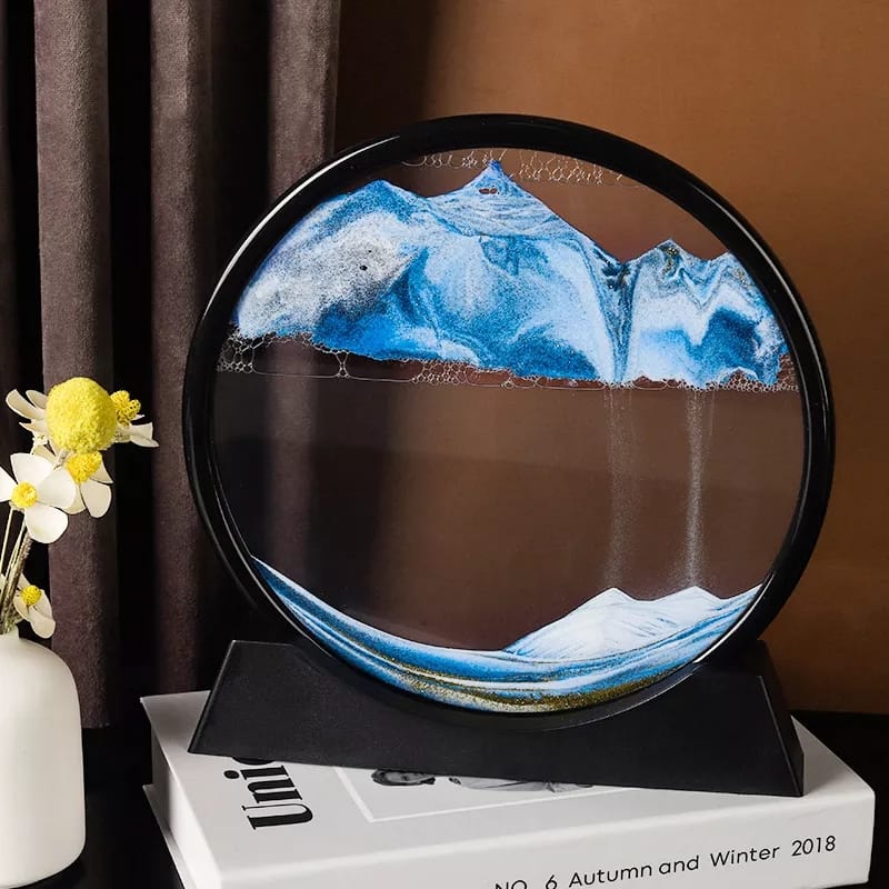 3D Dynamic Sand Art Liquid Motion