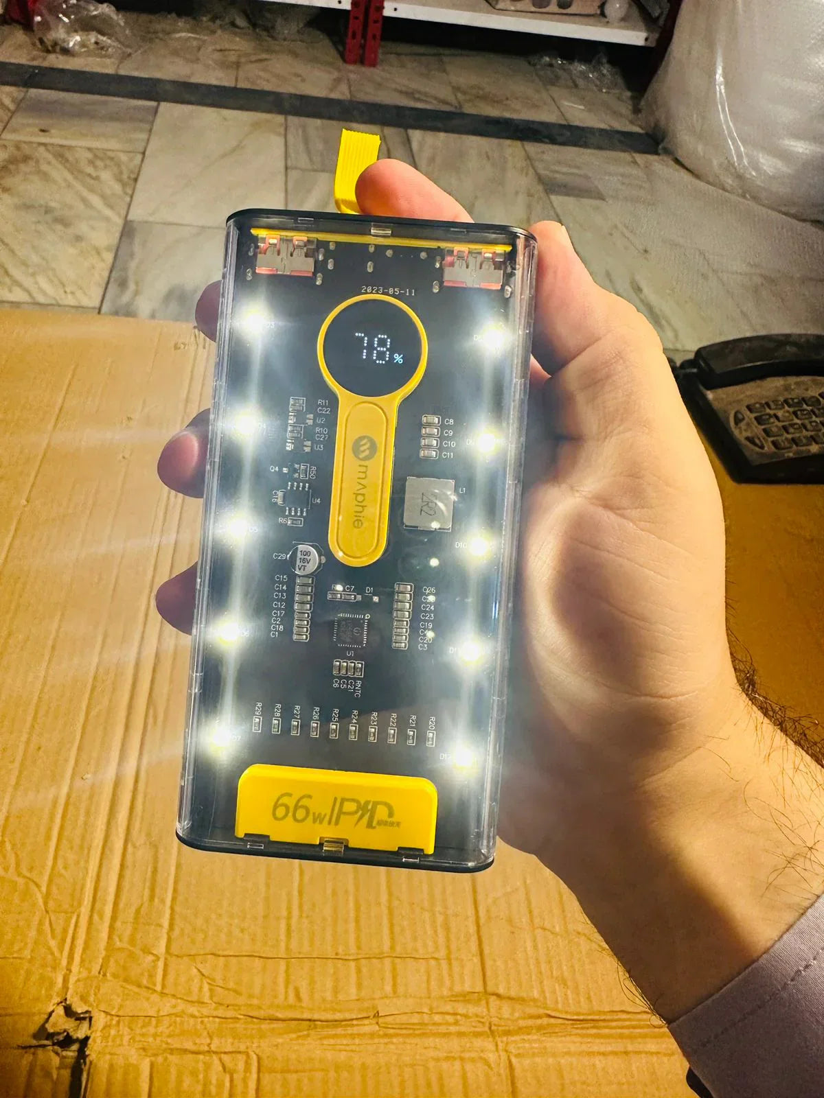 20000mAh 66W Super Fast Charging Power Bank