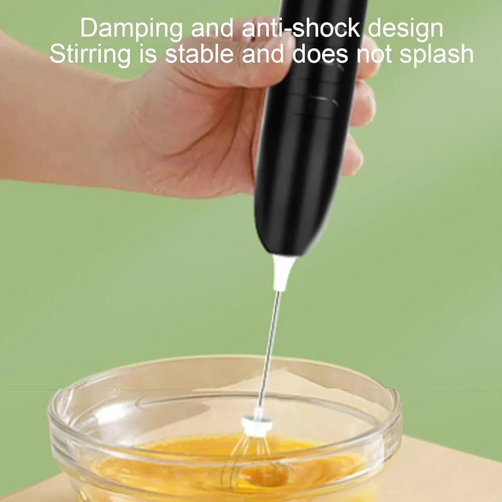2 in 1 Electric Rechargeable Coffee Beater