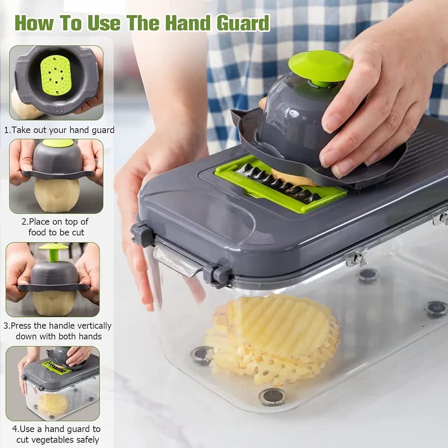 Multifunctional Vegetable Cutter & Slicer