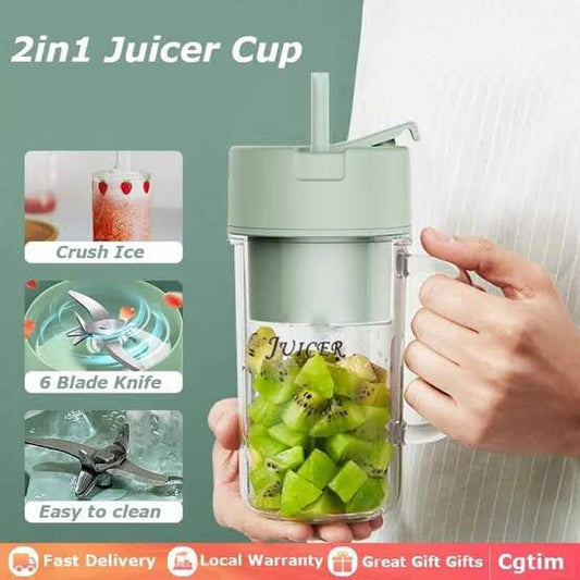 2in1 Portable juicer Rechargeable