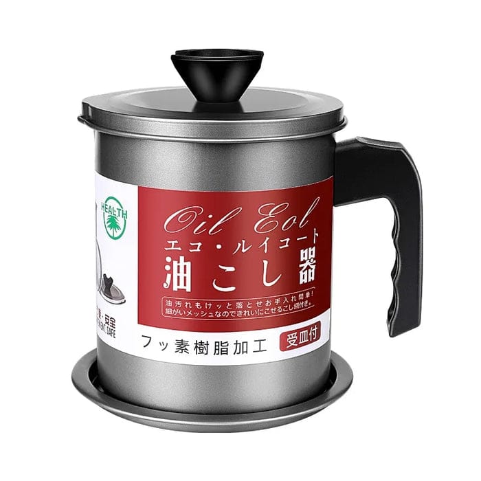 1.4L Stainless Steel Oil Filter Pot.
