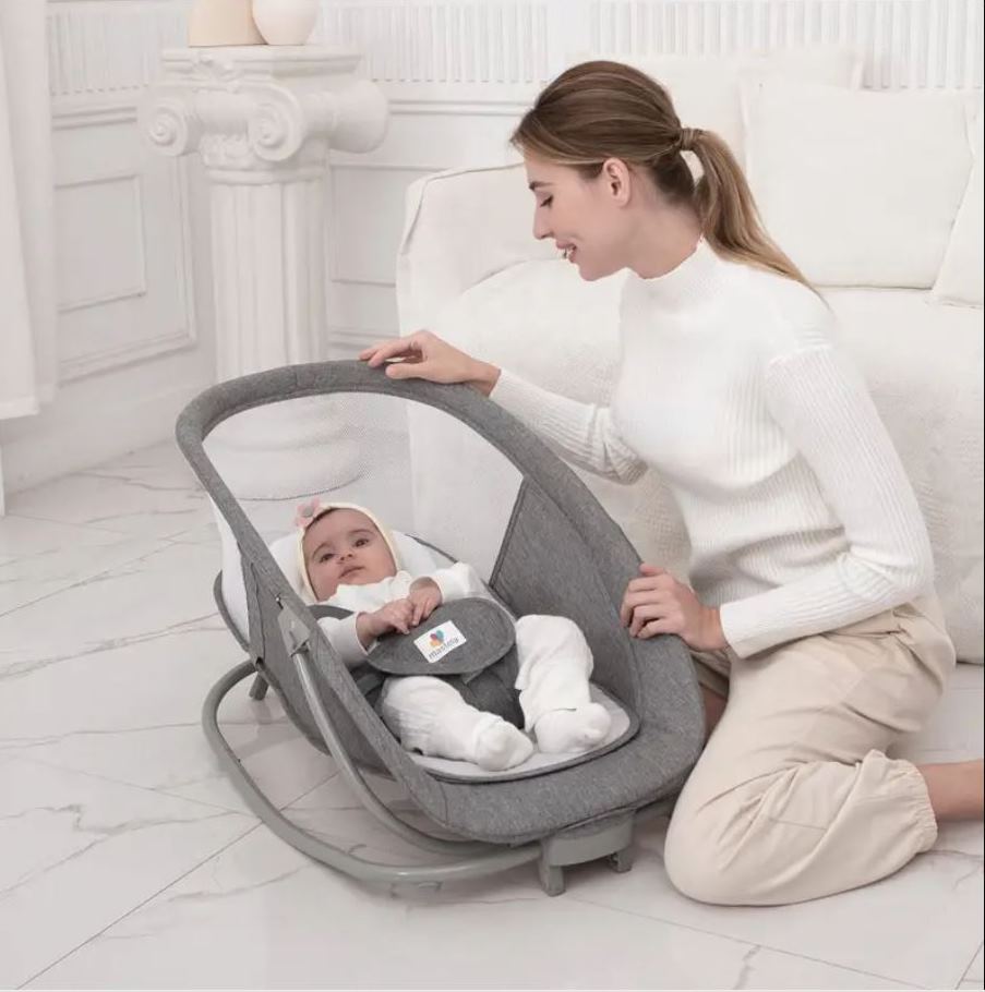 Mastela 4 in 1 Baby Multifuntional Bassinet Swing With Tray