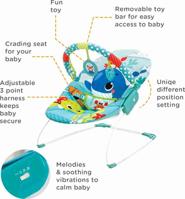 Mastela Soothing Vibrations Bouncer.