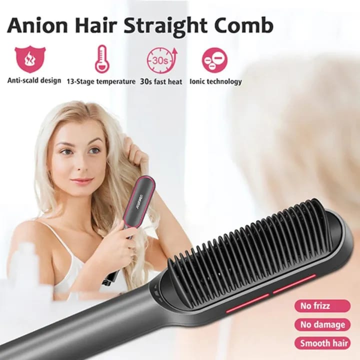 Electric Hair Straightener Comb