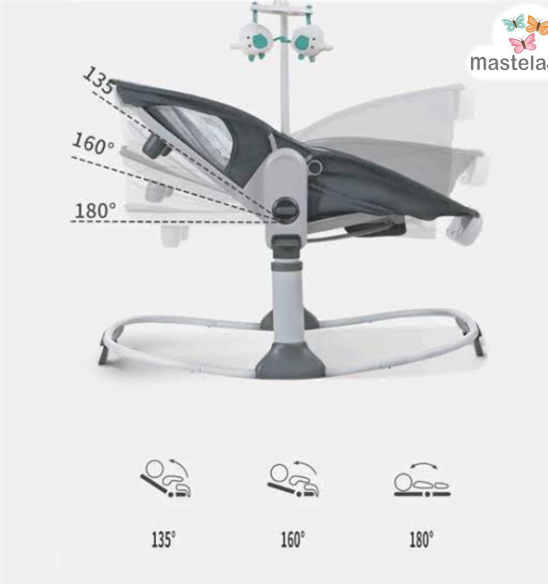 Mastela 6 in 1 Deluxe Multi-Functional Bassinet.