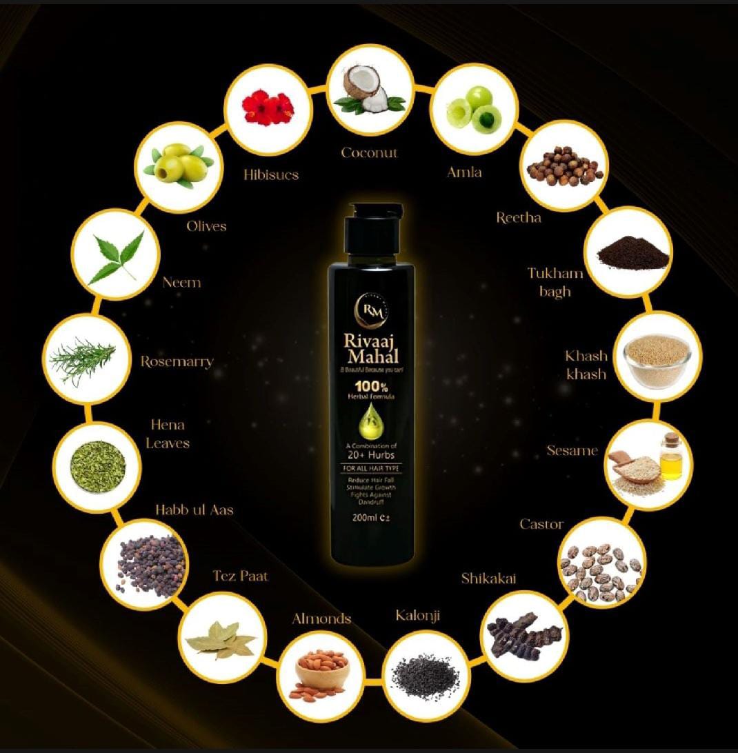 Rivaj Mahal Hair Oil-200ml