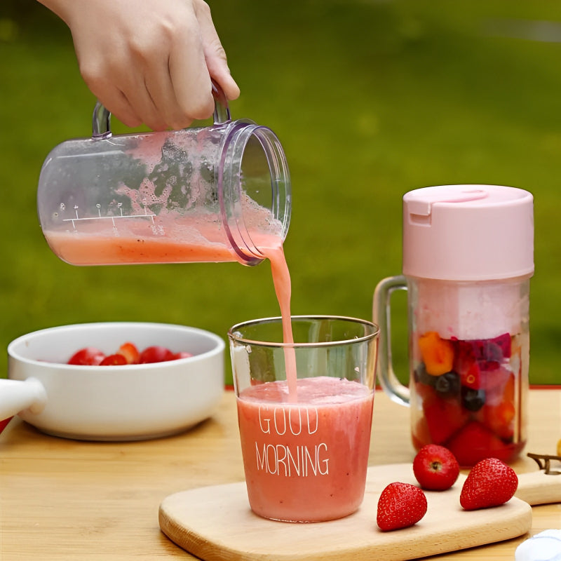 2in1 Portable juicer Rechargeable