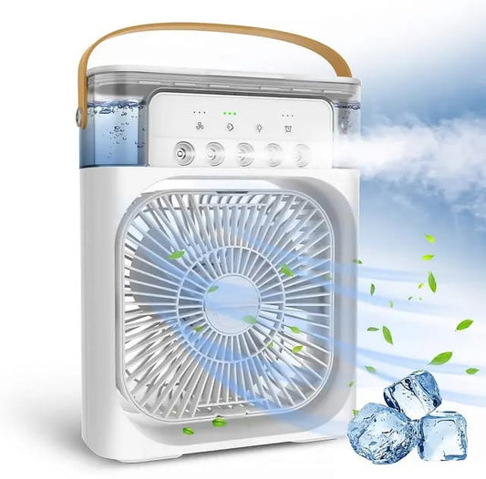3 IN 1 AIR CONDITIONING FAN SPRAY HUMIDIFIER WATER COOLING FAN