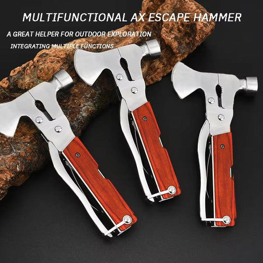 15 in 1 Multifunction Claw Hammer and Plier, Screw drivers, knives, Perfect of Everyday use.